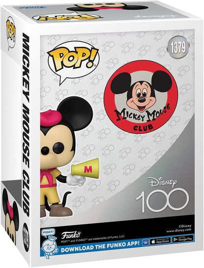 Funko POP! Disney: Mickey Mouse Club - Mickey - Disney 100th Anniversary - Collectable Vinyl Figure - Gift Idea - Official Merchandise - Toys for Kids & Adults - Model Figure for Collectors