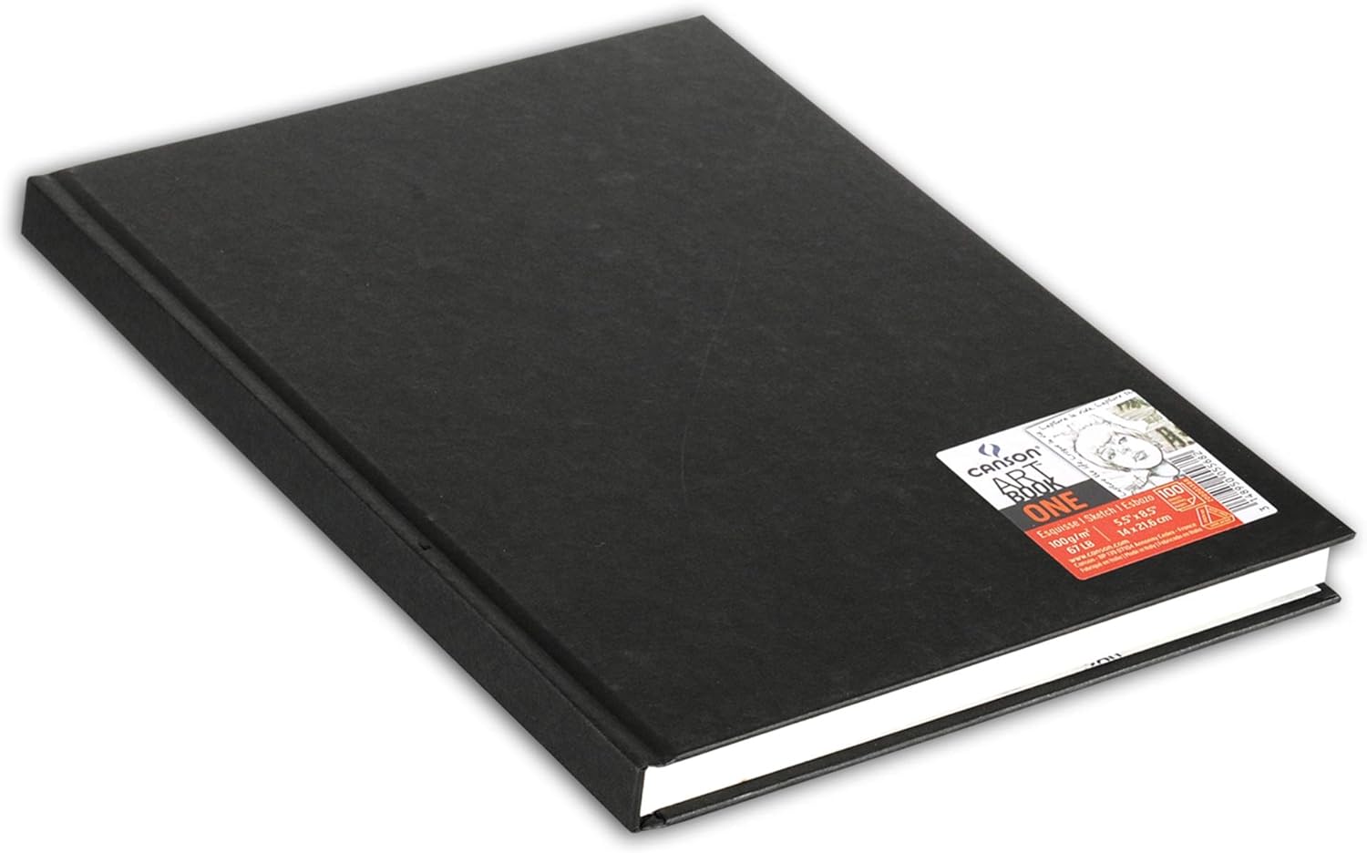 Canson Art Book One Notebook with tranchefile Drawing paper 100 sheets 100g 14 x 21,6 cm White