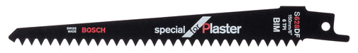 Bosch Accessories Bosch Professional 5 Stück Säbelsägeblatt S 628 DF Special for Plaster (für Gipskarton, 150 x 19 x 1,25 mm, Zubehör Säbelsäge) 150 mm Gips Gipskarton (-platten) 5 Stück