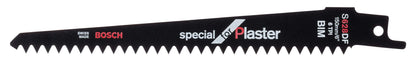 Bosch Accessories Bosch Professional 5 Stück Säbelsägeblatt S 628 DF Special for Plaster (für Gipskarton, 150 x 19 x 1,25 mm, Zubehör Säbelsäge) 150 mm Gips Gipskarton (-platten) 5 Stück