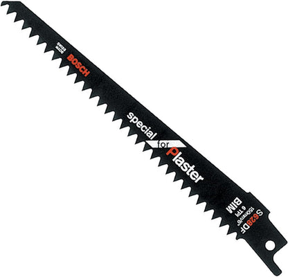 Bosch Accessories Bosch Professional 5 Stück Säbelsägeblatt S 628 DF Special for Plaster (für Gipskarton, 150 x 19 x 1,25 mm, Zubehör Säbelsäge) 150 mm Gips Gipskarton (-platten) 5 Stück