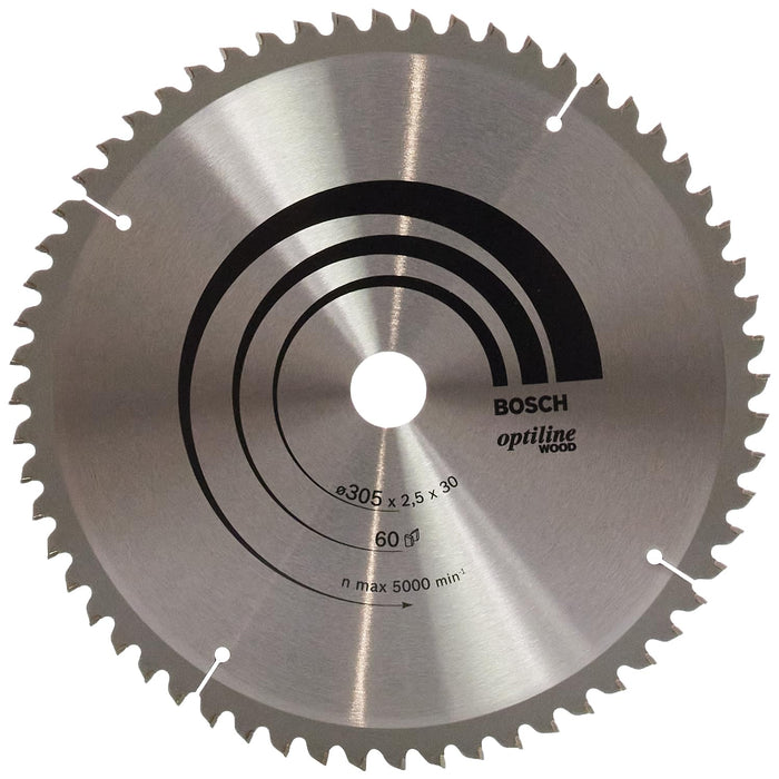 BOSCH Optiline Wood Kreissageblatt 305,0 mm, 60 Za