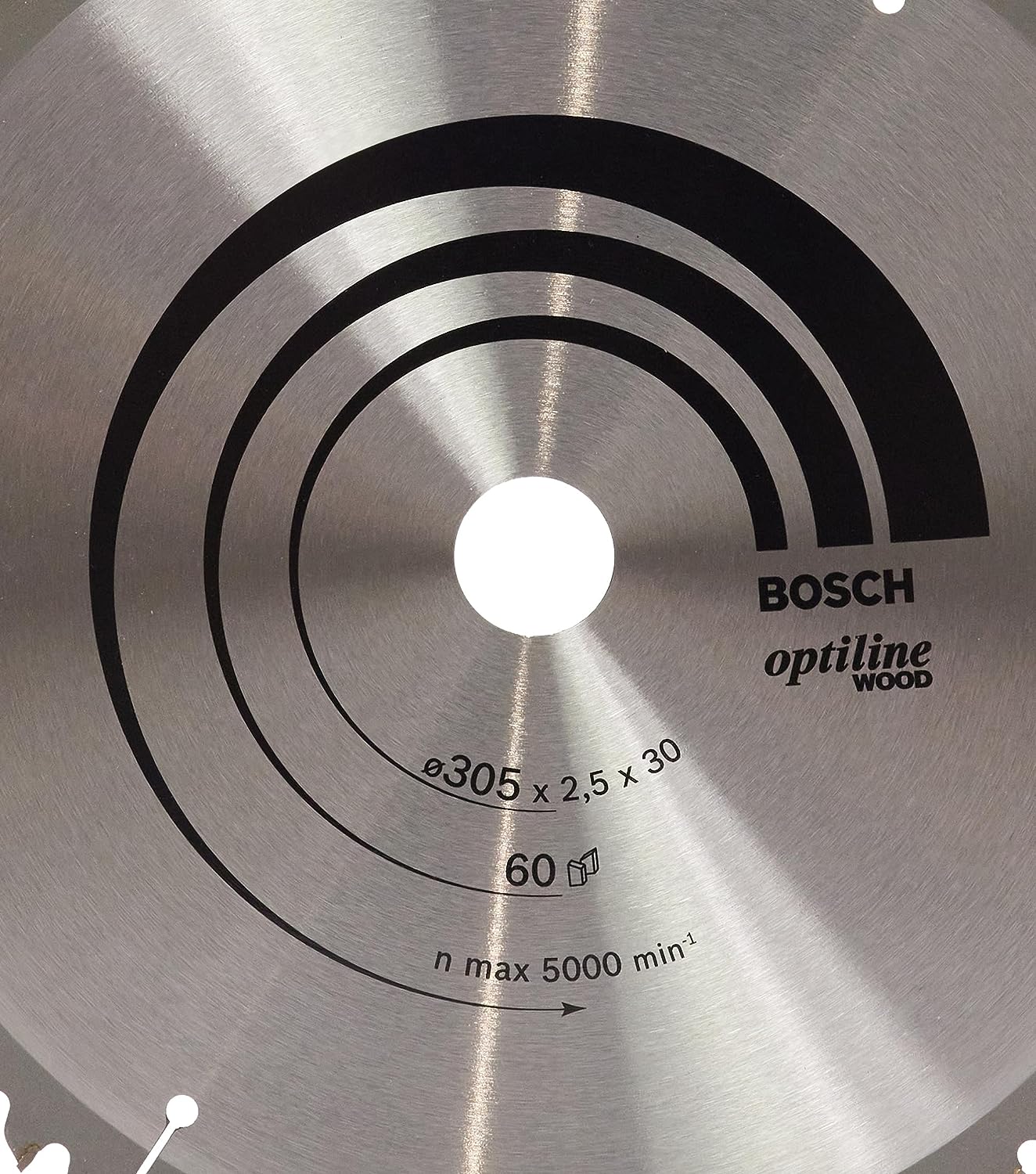 BOSCH Optiline Wood Kreissageblatt 305,0 mm, 60 Za