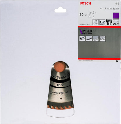 BOSCH Multi Material Kreissageblatt 216,0 mm, 60 Z