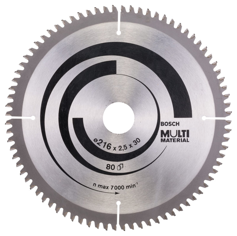 BOSCH Multi Material Kreissageblatt 216,0 mm, 80 Z
