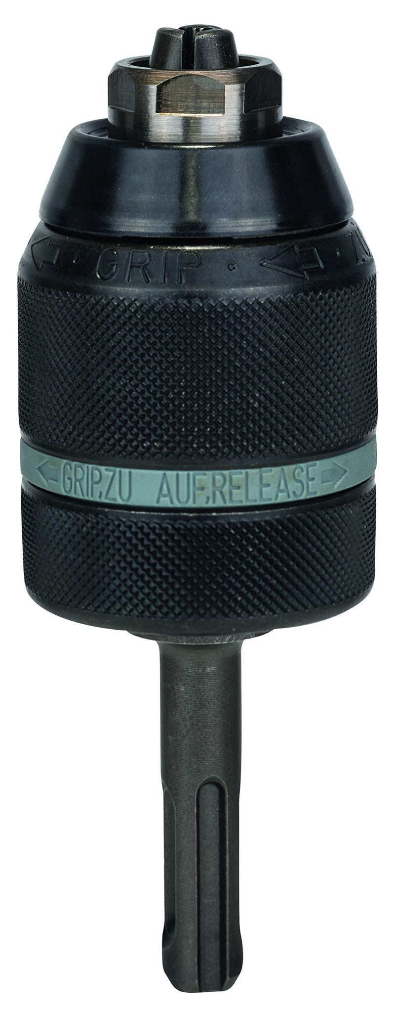 Bosch 2608572227 SDS-Plus Keyless Chuck with Adapter, 1.5mm/13mm, Black 1.5 - 13 mm Shock-proof 1.5 - 13 mm