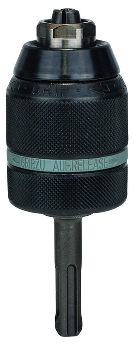 Bosch 2608572227 SDS-Plus Keyless Chuck with Adapter, 1.5mm/13mm, Black 1.5 - 13 mm Shock-proof 1.5 - 13 mm