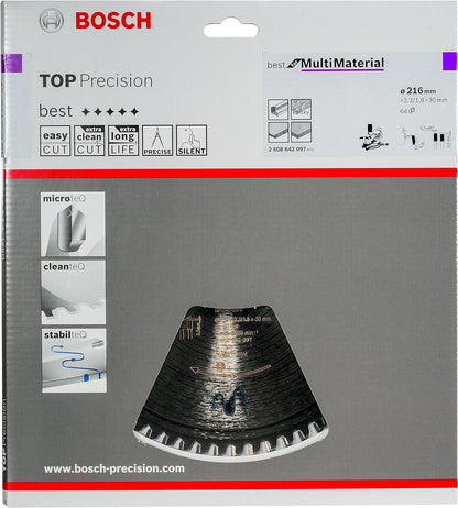 BOSCH Best for Multi Material Kreissageblatt 216,0