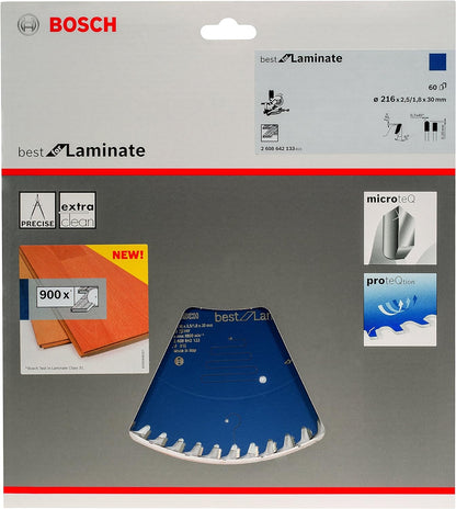 BOSCH Best for Laminate Kreissageblatt 216,0 mm, 6