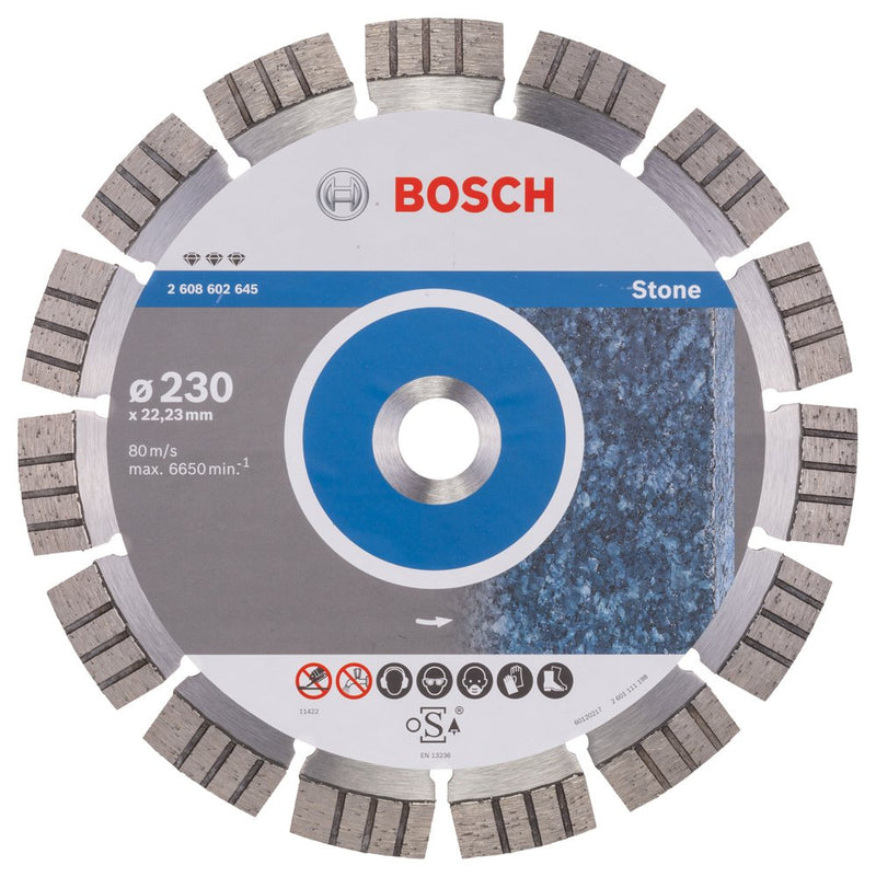 BOSCH Diamant-Trennscheibe Best for Stone
