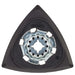 Bosch 1x Starlock Delta Sanding Plate AVZ 93 G (93 mm, Accessory for Starlock Oscillating Multi Tools
