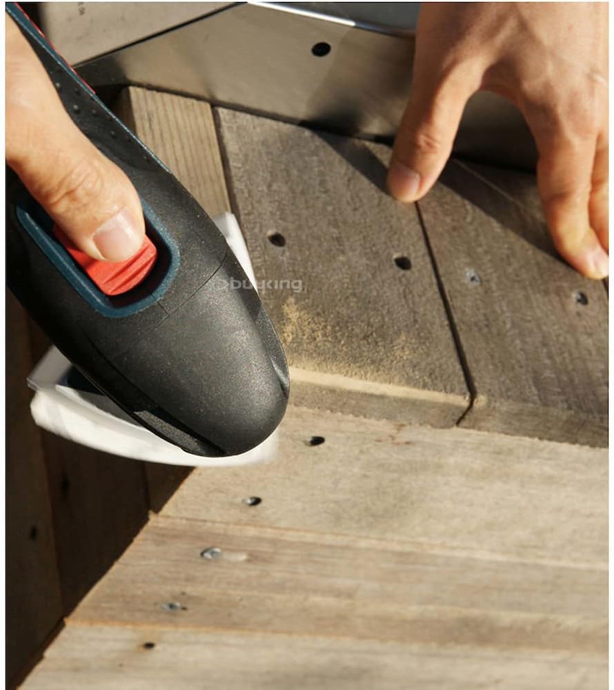 Bosch 1x Starlock Delta Sanding Plate AVZ 93 G (93 mm, Accessory for Starlock Oscillating Multi Tools