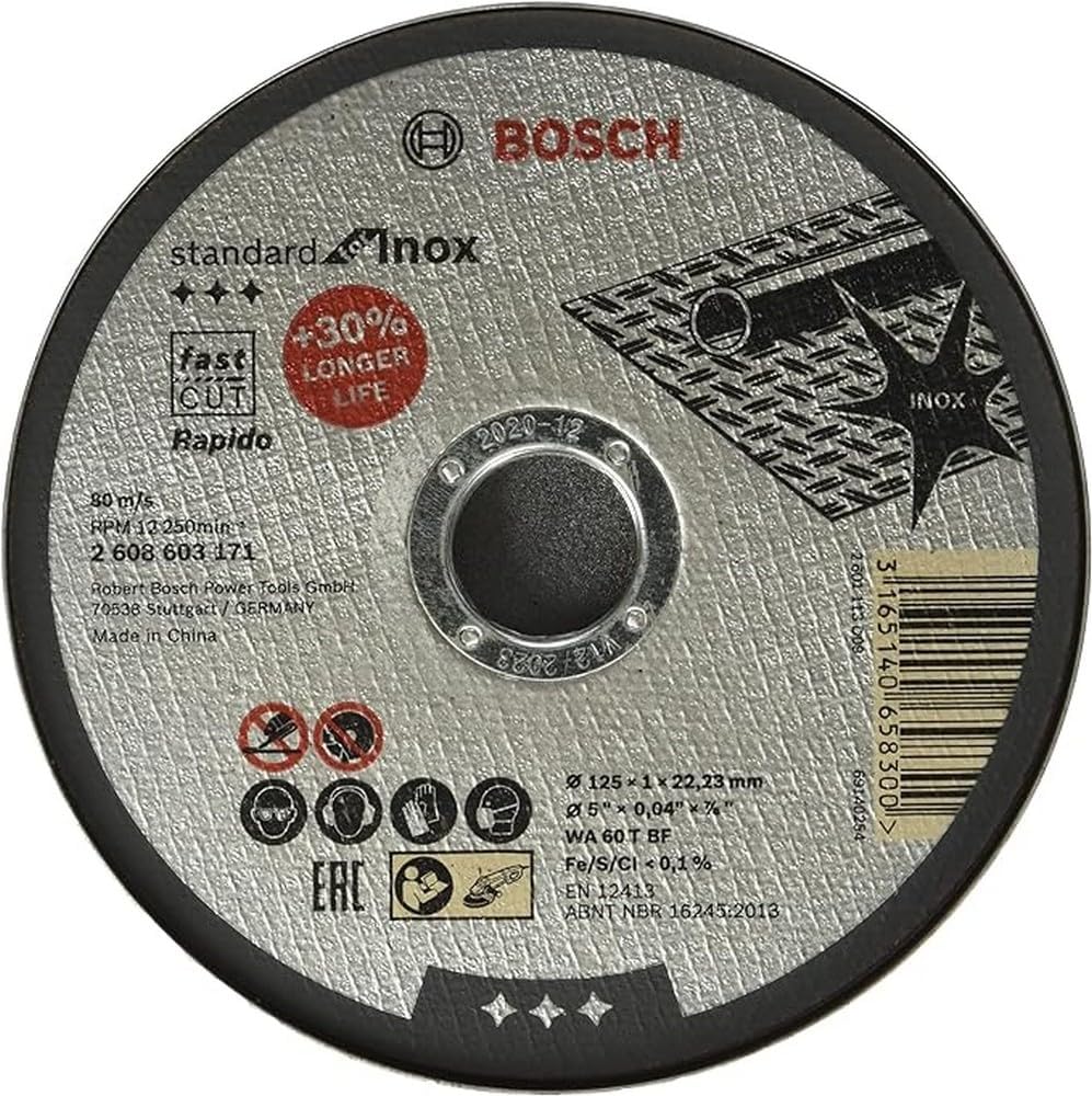 10 BOSCH Trennscheiben Standard for Inox