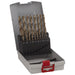 Bosch Professional 19pc. HSS-Cobalt ProBox Metal Drill Bit Set (for Stainless Steel, Ø 1-10 mm, Accessories Drill Driver and Drill Stand) 1mm-10mm HSS-CO Single