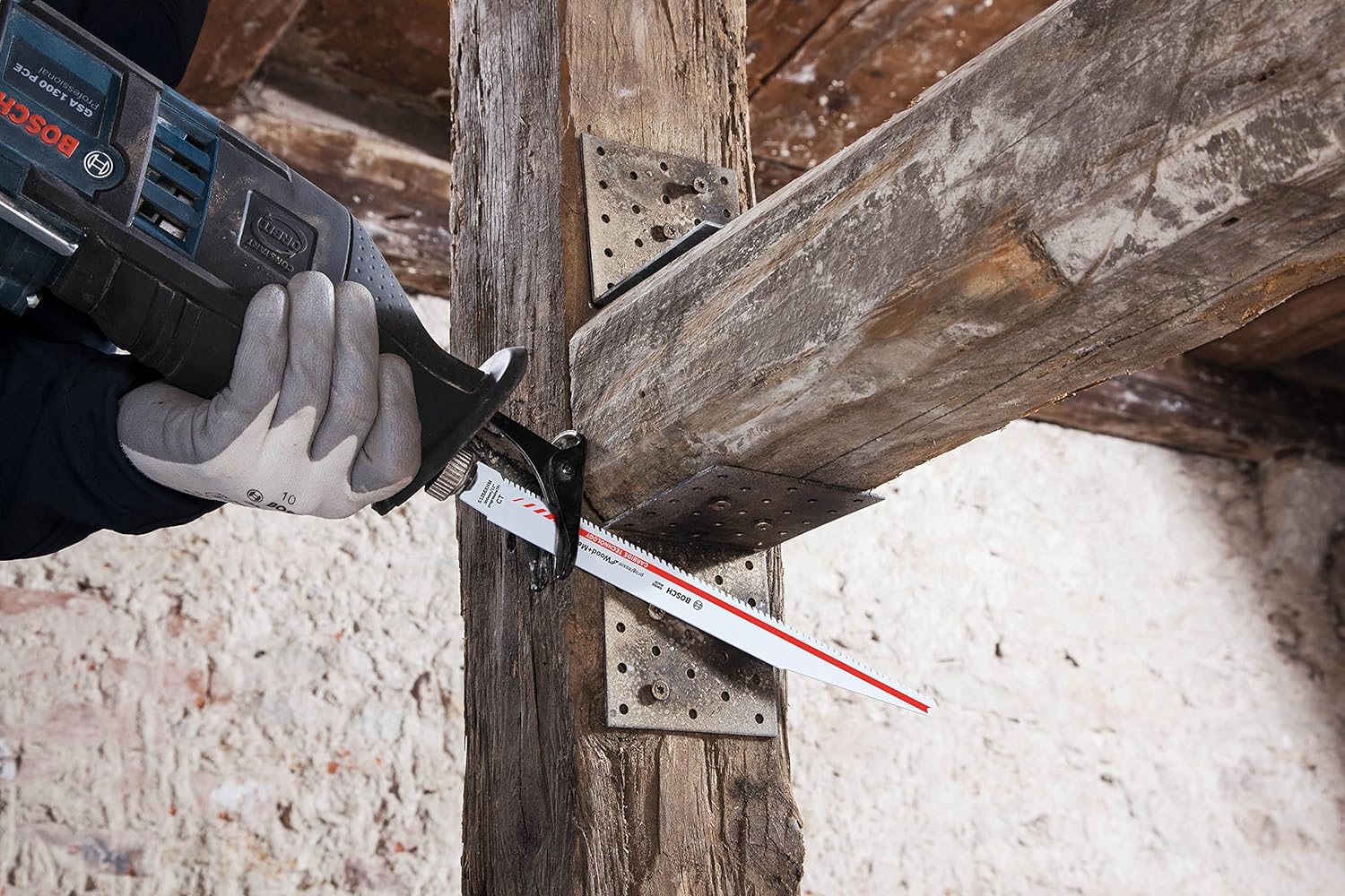 Bosch Accessories Bosch Professional Säbelsägeblatt S 1156 XHM Progressor for Wood and Metal (für Holz & Metall, 225 x 25 x 1,25 mm, Zubehör Säbelsäge) 225 mm Gusseisen Gusseisen (4-12mm) 1 Stück