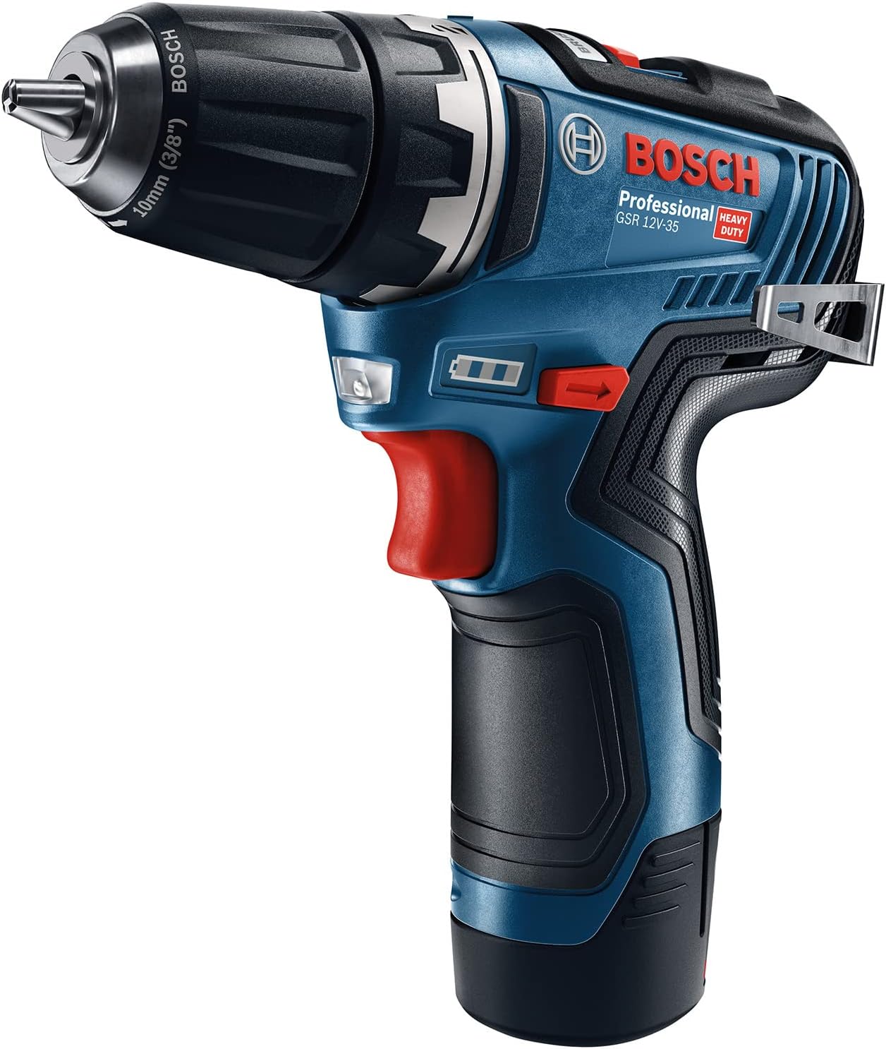 Bosch Professional 12V System Akku-Bohrschrauber GSR 12V-35 (ohne Akkus und Ladegerät, im Karton)