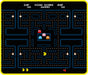 Konix Pac - Man Gaming - Mauspad 32 x 27 cm - Ultradünne 3D - Silikonoberfläche - rutschfeste Gummiunterlage - Schwarz und Gelb
