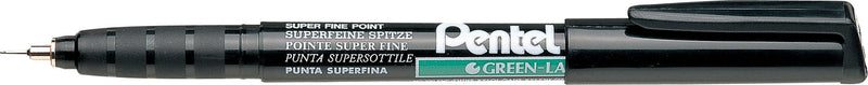 Pentel Permanentmarker xylol-/toluolfrei superfein 0,4 mm Strichbreite schwarz