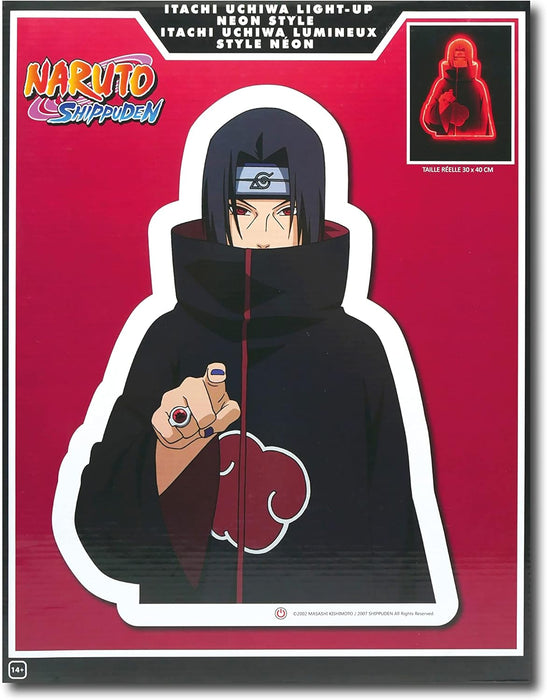 TEKNOFUN Itachi Neon Neon Style Naruto Shippuden, Black, Red