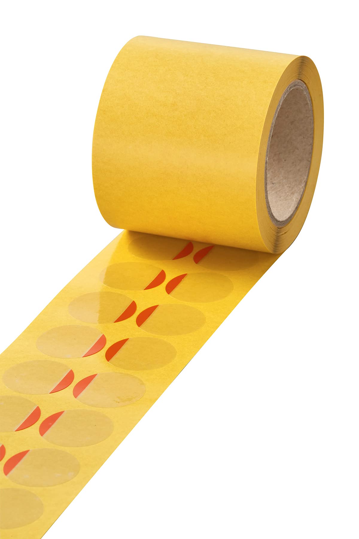 VELOFLEX 2010400 Velocill Sealing Tags, Diameter: 25 mm, Strong Adhesive, one-Sided Adhesive, Removable, Reusable, 1 roll