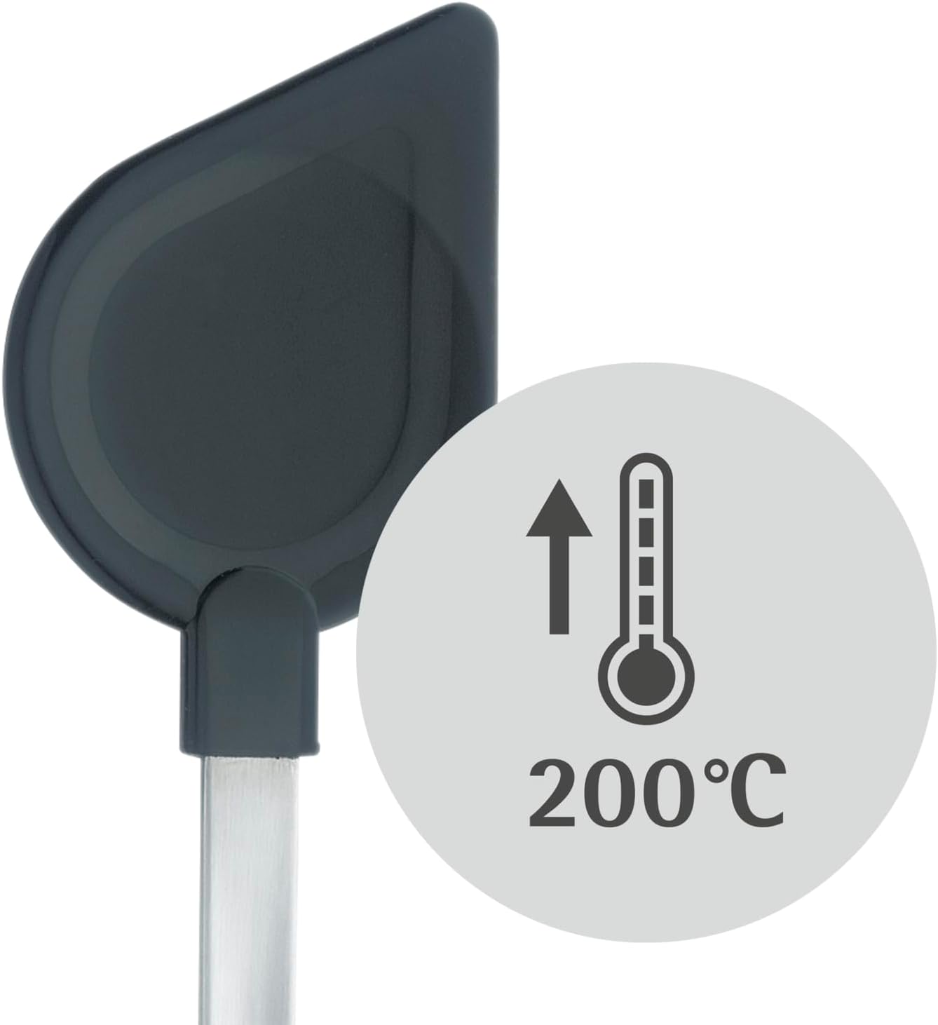 WMF Cooking Spoon 32 cm Plus Cromargan Stainless Steel Silicon Frosted