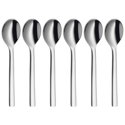WMF Espresso Spoon 6 Piecesnuova Cromargan Stainless Steel 18/10 Brushed