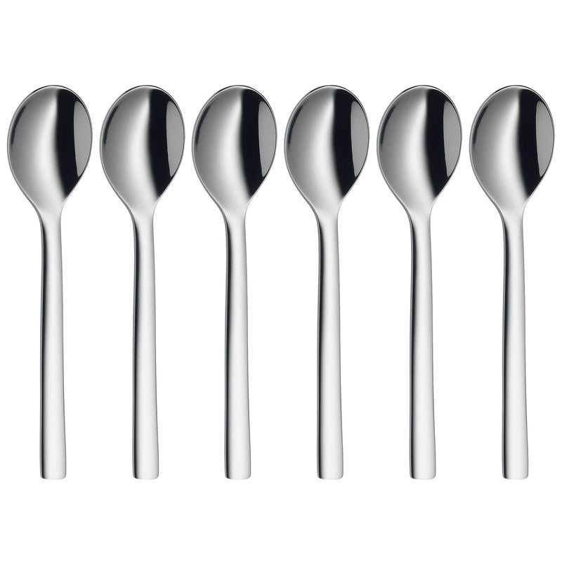 WMF Espresso Spoon 6 Piecesnuova Cromargan Stainless Steel 18/10 Brushed