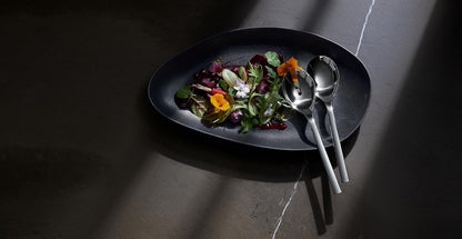 WMF Salad Servers Set of 2 Nuova Cromargan Stainless Steel 18/10 Polished, 25 cm, Silver