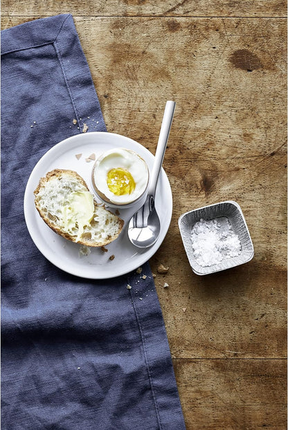 WMF Egg Spoon-Set 6-Pieces Nuova Cromargan Stainless Steel 18/10 Brushed