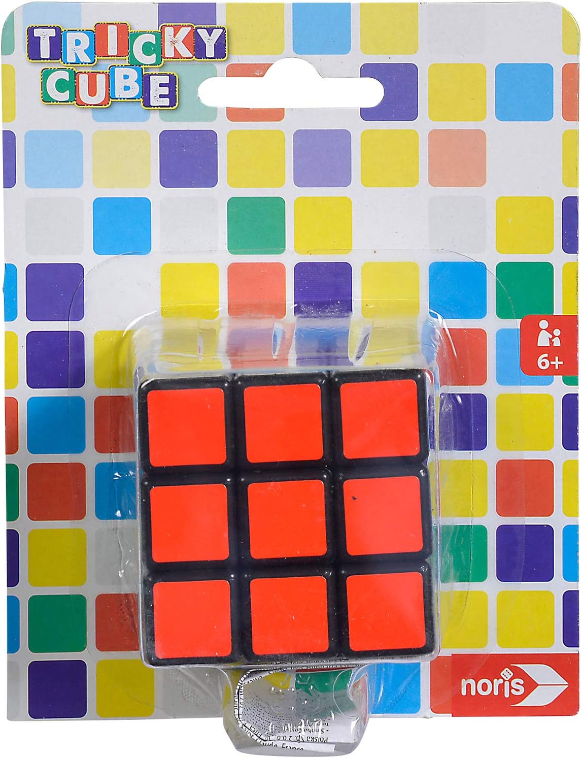 Noris 606131786 Tricky Cube, The Classic for Promoting Spatial Thinking, for Children Aged 6 and Over