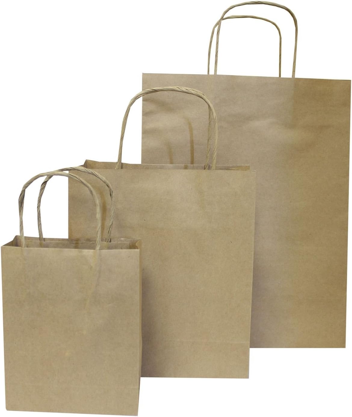 Bringmann Folia Kraft Paper Bags Natural Pack of 20