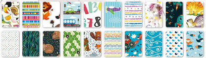 Folia 48949 Children's Motif pad, 270 g/m², Approx. 24 x 34 cm, Sheets Assorted in 20 Different Designs, Colourful Kids