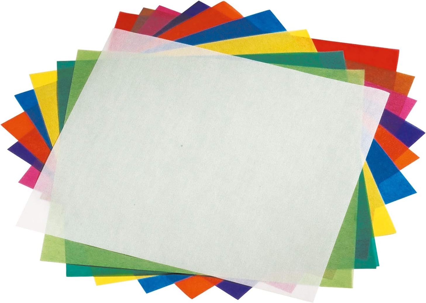 folia 825/1010 - Papel de calco (10 x 10 cm, 500 hojas, 42 g/m², 10 colores)