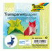 folia 825/1010 - Papel de calco (10 x 10 cm, 500 hojas, 42 g/m², 10 colores)