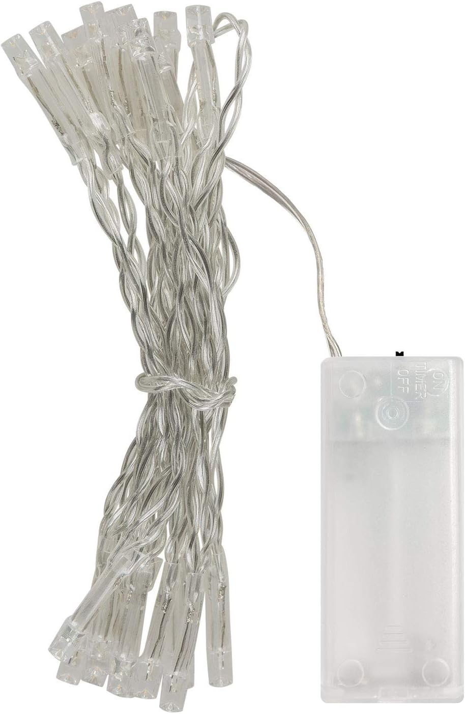 Idena 10er LED Lichterkette transparent 110,0 cm