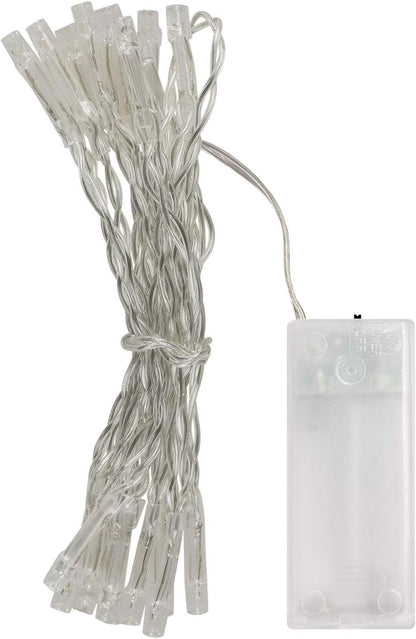 Idena 10er LED Lichterkette transparent 110,0 cm