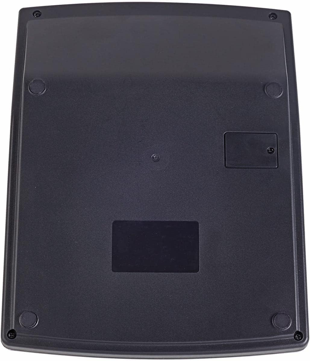 MAUL MTL 800 Commercial Calculator | Calculator with Commercial Functions | 12-Digit Display with 2 Lines | Includes Tax Invoice and Correction Function | Solar/Battery | Black