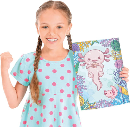 RNK-Verlag Sammelmappe DIN A4 Axolotl