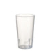 Reusable Drinking Cups 0.2 L Diameter 6.5 cm 11.4 cm Translucent Unbreakable 1 x 10 Pieces