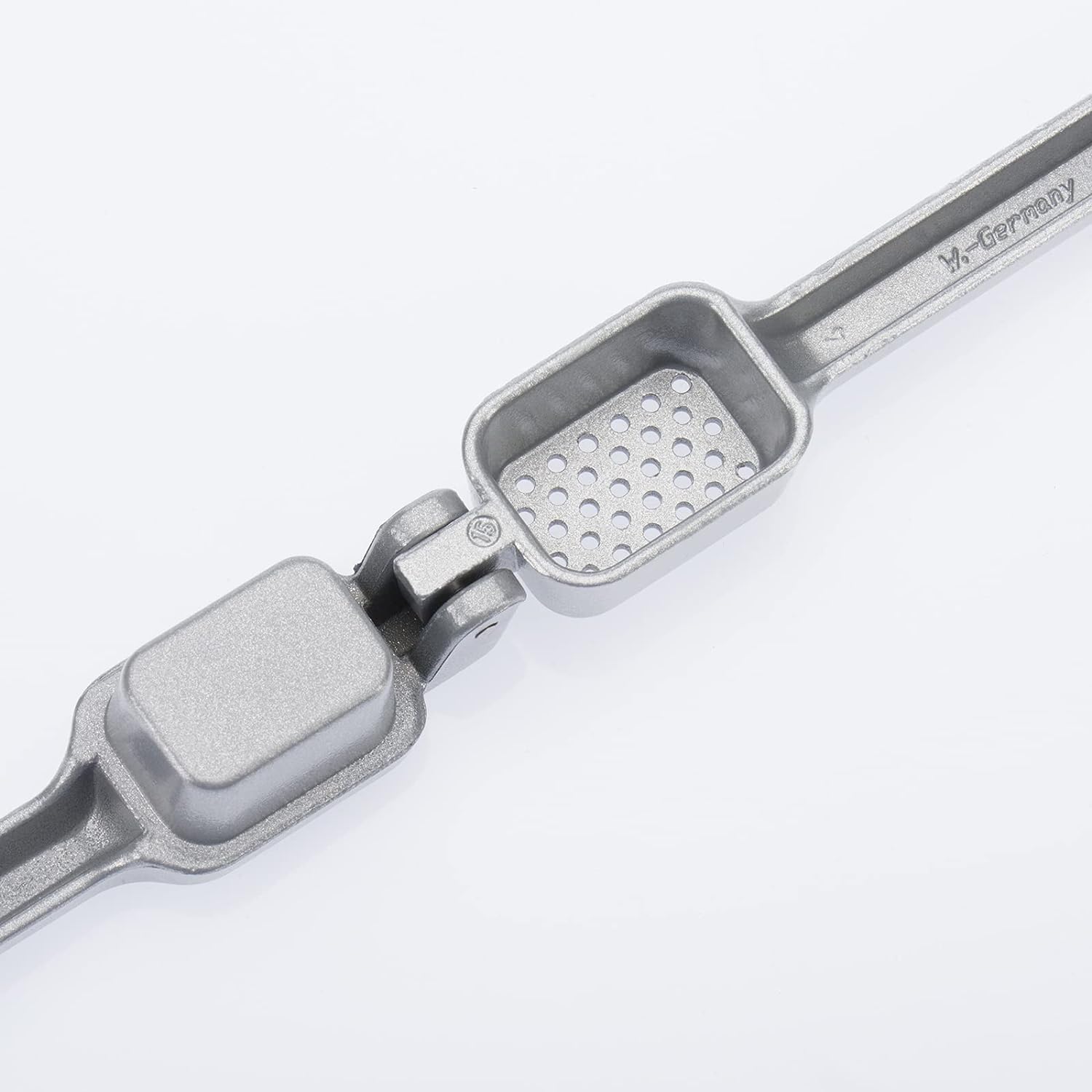 Westmark Garlic Press, Retro Packaging, Aluminium, 15.2 x 2.5 x 3.1cm, Biopress, Silver, 3010Rt60