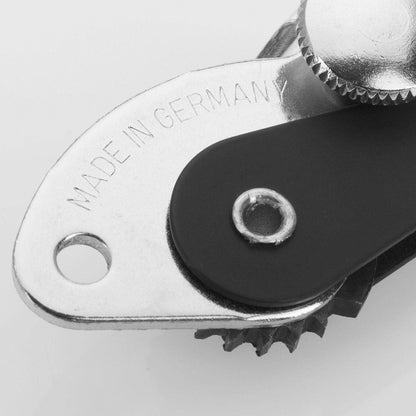 Westmark Lever Can Opener with Cap Opener, Length: 16.2 cm, Steel, Columbus, Assorted Colours: Black/Red/Silver, 10252270