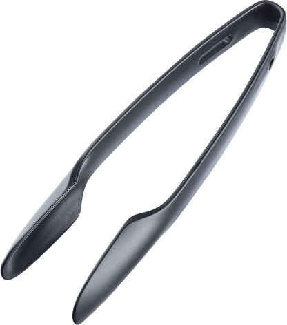 Westmark Büffet-/Servierzangen-Set, 2-tlg., 2 gleichgroße Zangen, Länge: je 25,5 cm, Kunststoff, Anthrazit/Grau, 12552270 2 Stück