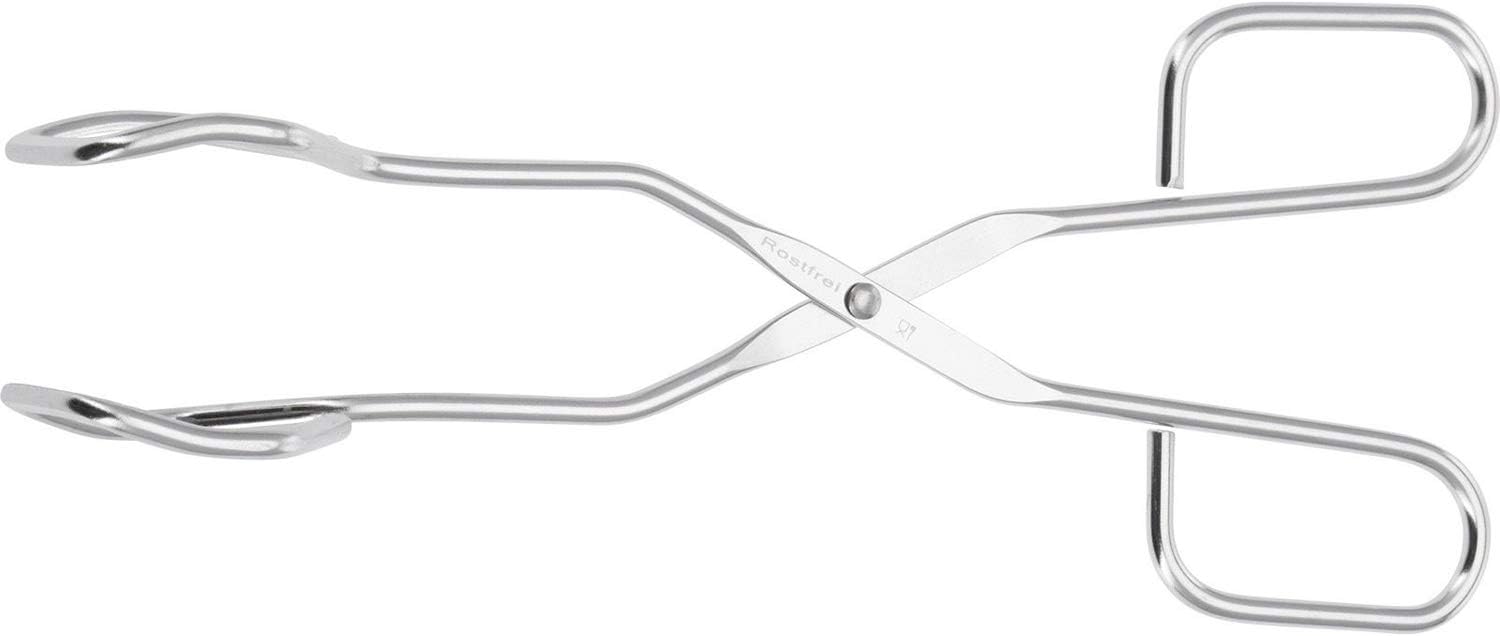 Westmark Kitchen And Serving Tongs, Grill Tongs, Stainless Steel, Length: 21.5 cm, Silver, 12702270