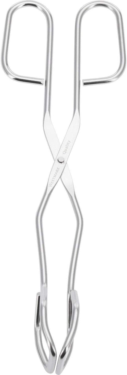 Westmark Kitchen And Serving Tongs, Grill Tongs, Stainless Steel, Length: 21.5 cm, Silver, 12702270