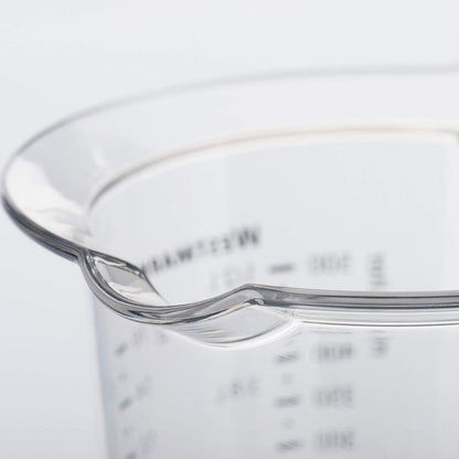 Westmark Measuring Jug, Multilingual Measuring Scales In Various Units, Volume: 0.5 L, Plastic, Transparent, 30642270