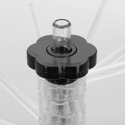 Westmark Nudeltrockner/Nudelständer, mit 16 Stäben, zusammenklappbar, Kunststoff/Rostfreier Edelstahl, Höhe: 47 cm, Pasta-Tree, Silber/Transparent, 61332260 Silber/Transparent/Schwarz