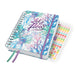 SIGEL J4604 Jolie Spiral diary 2024, Underwater Miracles, 16,8 x 21,5 cm, hardcover, 240 pages, purple, Green, Blue