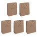 SIGEL GT037 Gift bag large, brown, 26 x 33 cm Large brown/black