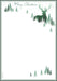 SIGEL DP284 Christmas writing paper, woods and deer, 21 x 29,7 cm, 90g/m², White and Green, 25 sheets Writing paper - 25 sheets Christmas Forest - white/green