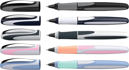 Schneider 187811 Ray Rollerball Pen (Refillable with Standard Ink Cartridges, Suitable for Right and Left-Handed Users) Flora